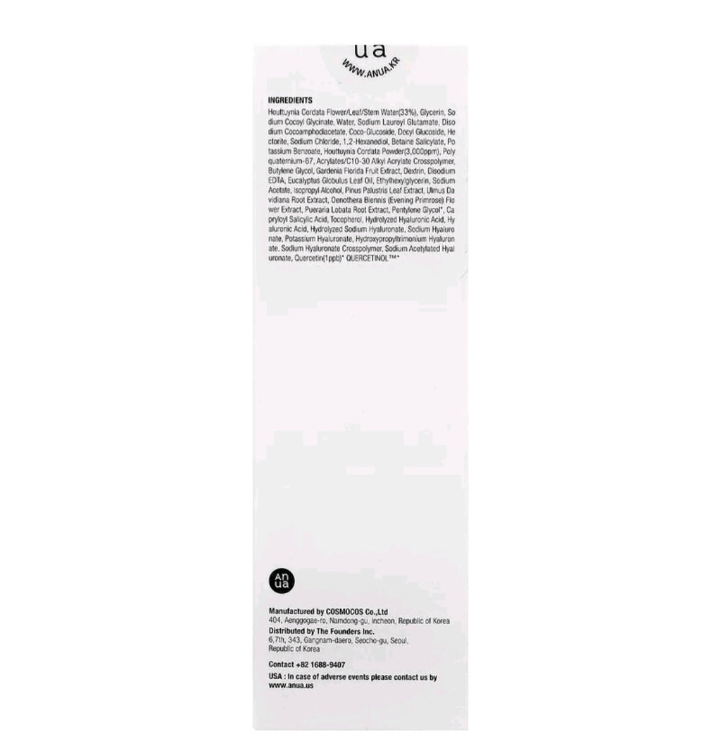 Anua Heartleaf Quercetinol, Pore Deep Cleansing Foam , 5.07 fl oz (150 ml)