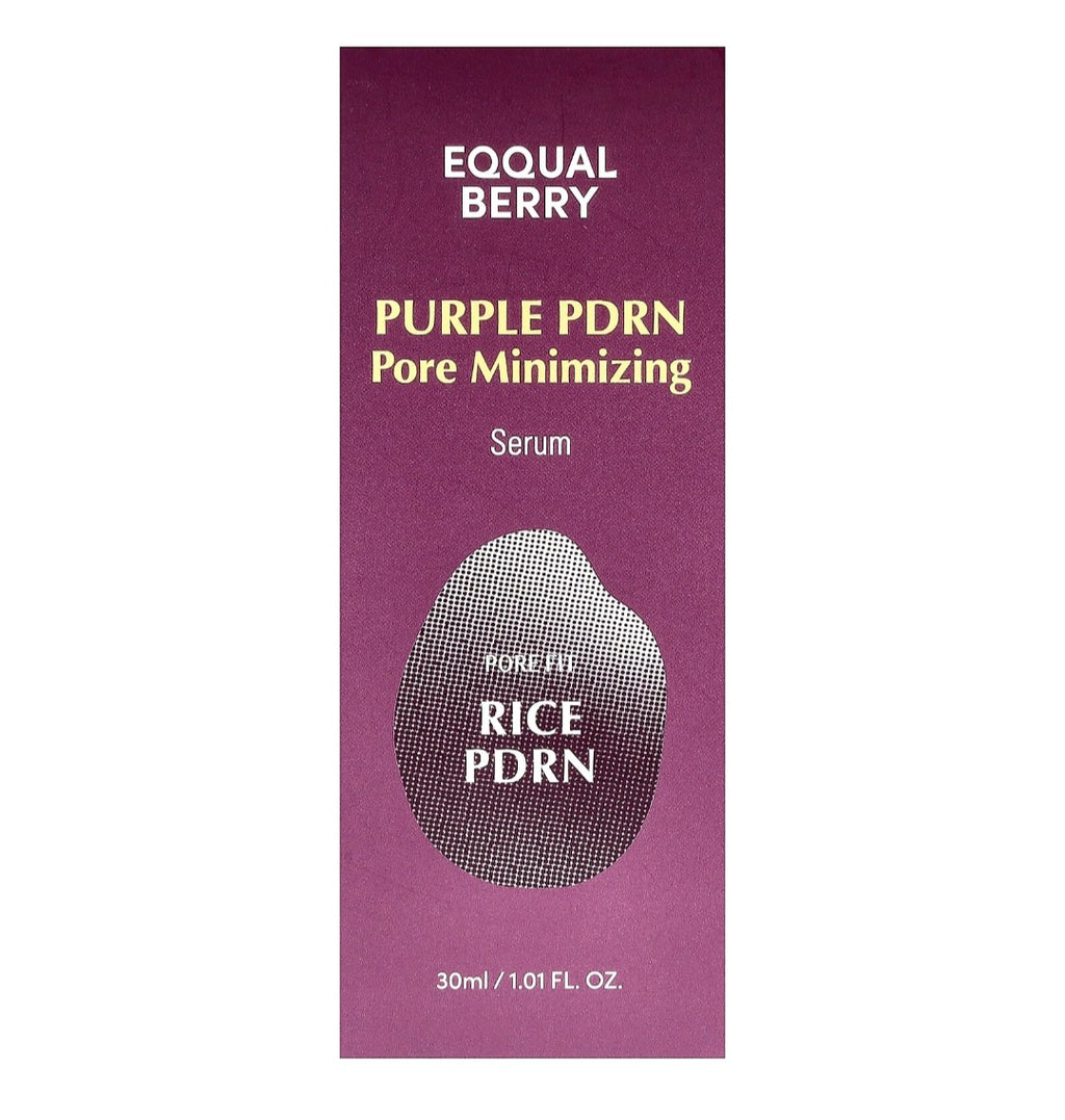 EQQUALBERRY
Purple Pdrn Pore Minimizing Serum