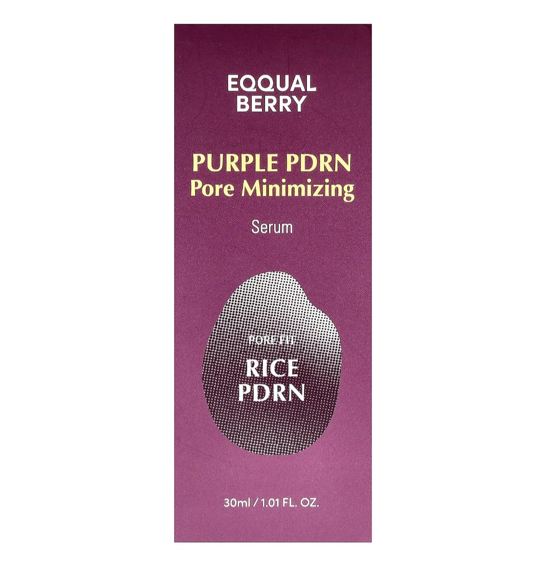 EQQUALBERRY
Purple Pdrn Pore Minimizing Serum