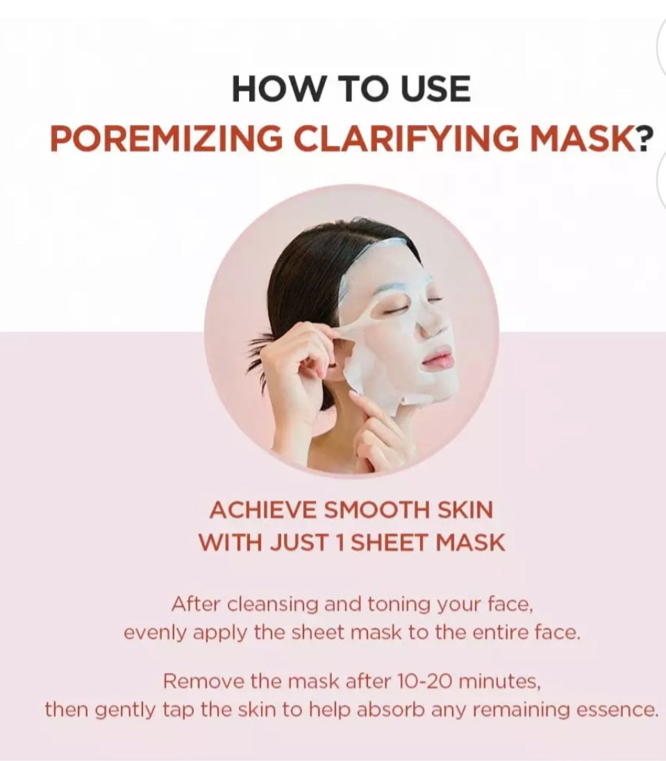 SKIN1004 Madagascar Centella Poremizing Clarifying Mask, 1 count
