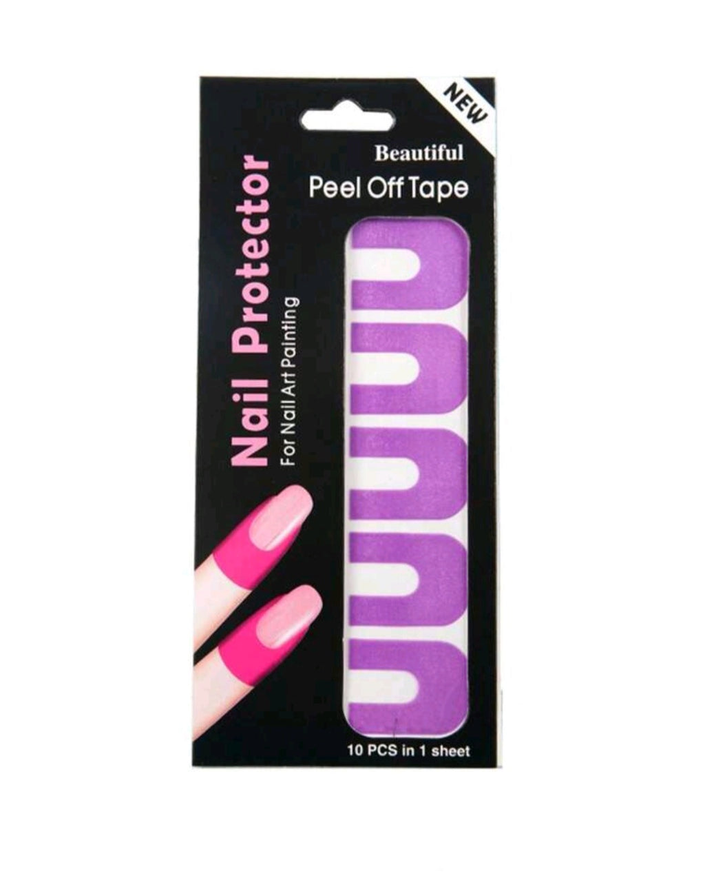 10pcs U-Shaped Nail Polish finger Protector