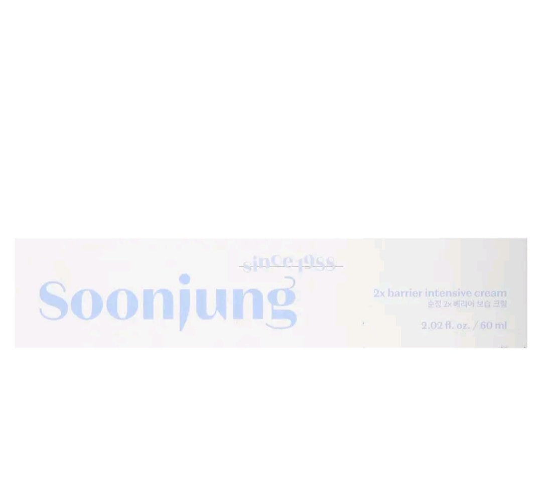 Etude SoonJung, 2x Barrier Intensive Cream, 2.02 fl oz (60 ml)