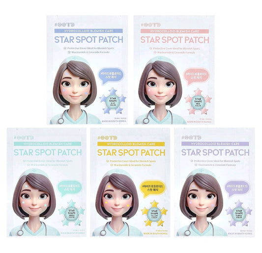 OOTD Star Spot Pacth Hydrocolloid Blemish Care. 80 Patches