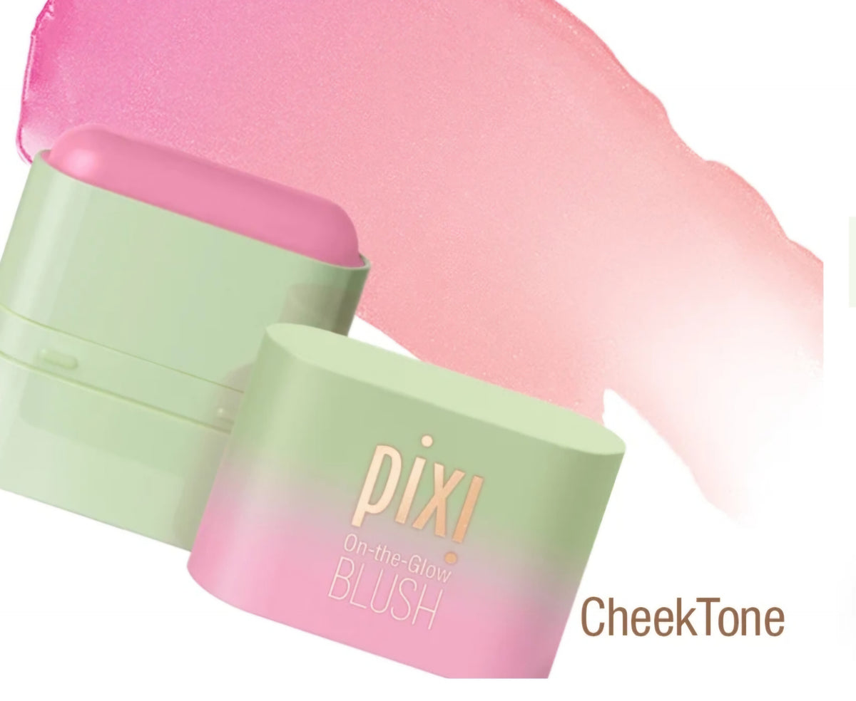 PIXI, on-the-go petit blush, Ph tinted Moisture stick, cheek tone, (10g)