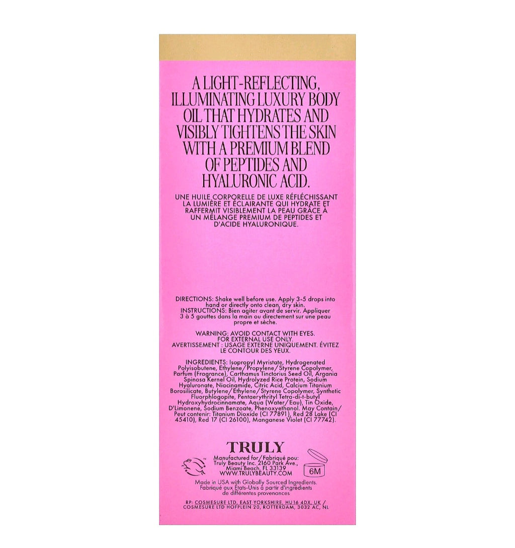 Truly Beauty Birthday Sex Luxury Body Oil ( 90ml)