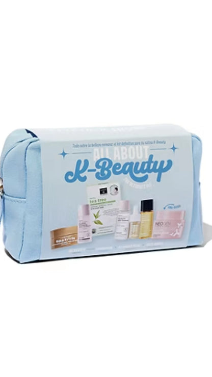 All About K-Beauty Skincare Set + beauty bag