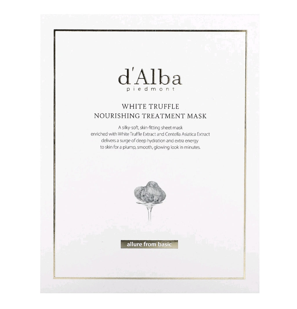 d'Alba White Truffle Nourishing Treatment Mask, count 1