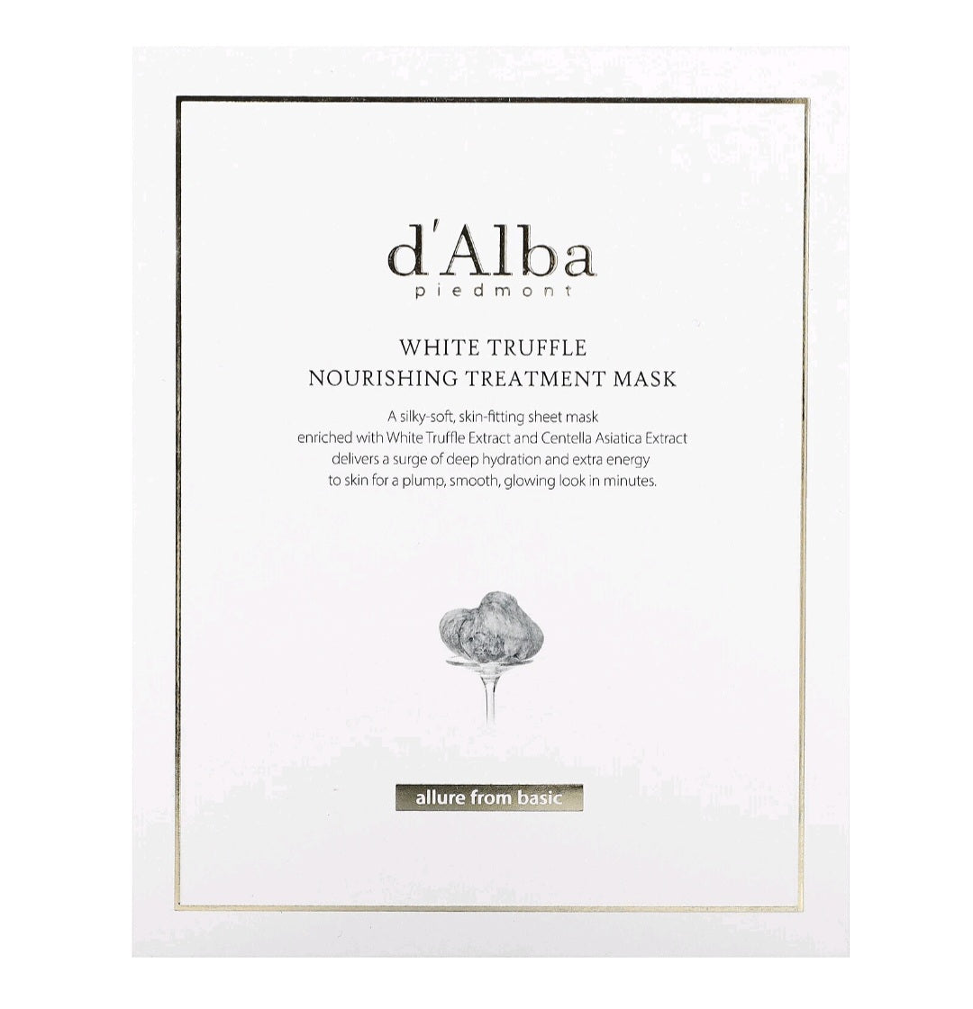 d'Alba White Truffle Nourishing Treatment Mask, count 1