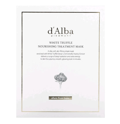 d'Alba White Truffle Nourishing Treatment Mask, count 1