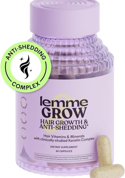 Lemme Grow Hair Growth & Anti-Shedding, 60 Caps