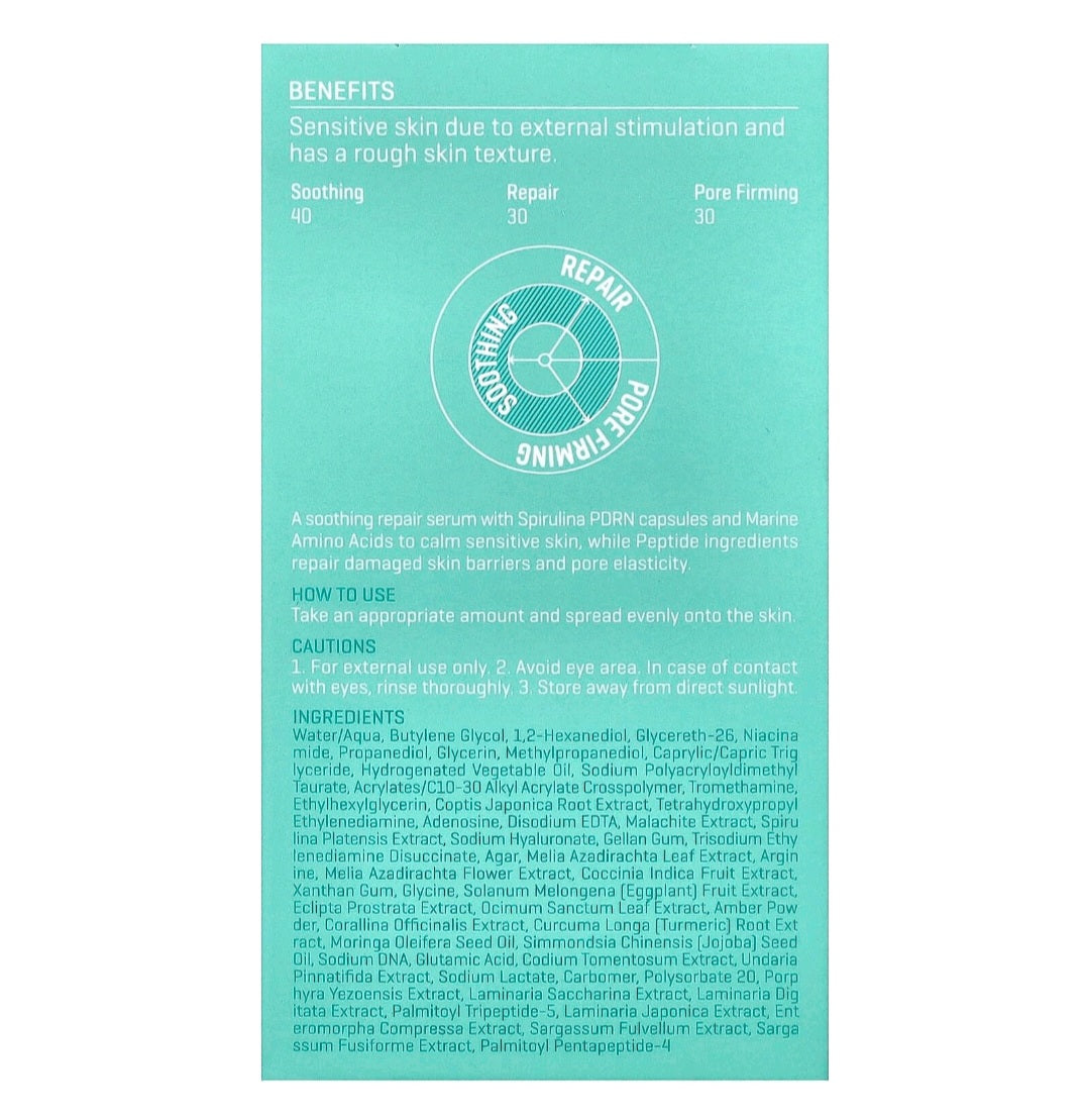 SOME BY MI
PDRN Spirulina Relief Serum