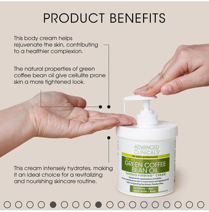 Advanced Clinical's Green Coffee Bean Oil Body Cream