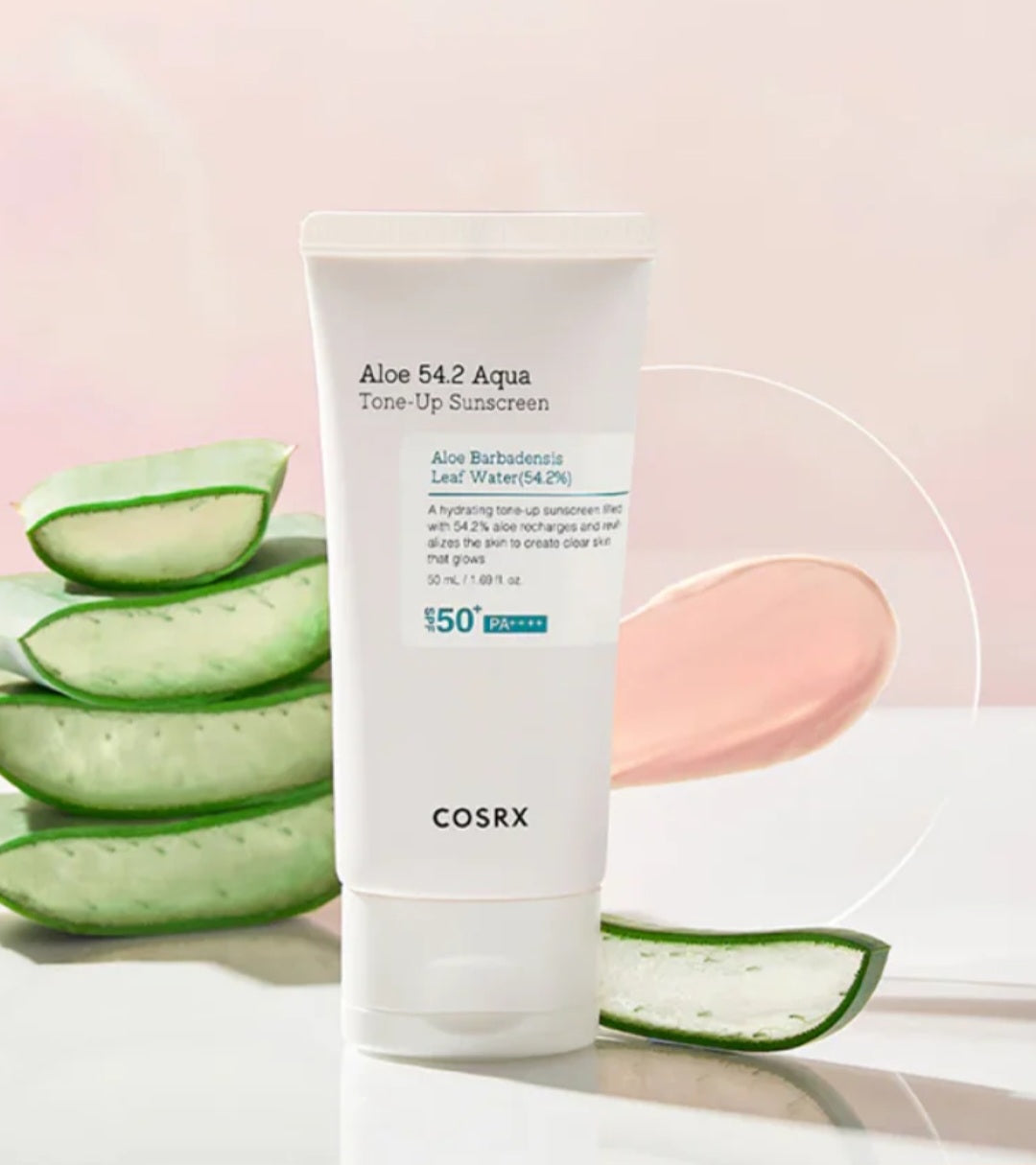 CosRx Aloe 54.2 Aqua Tone-Up Sunscreen PA++++ SPF50+ 50ml