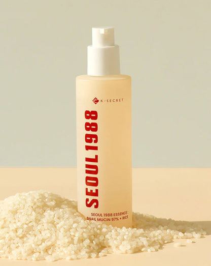 K-SECRET
SEOUL 1988 Essence : Snail Mucin 97% + Rice