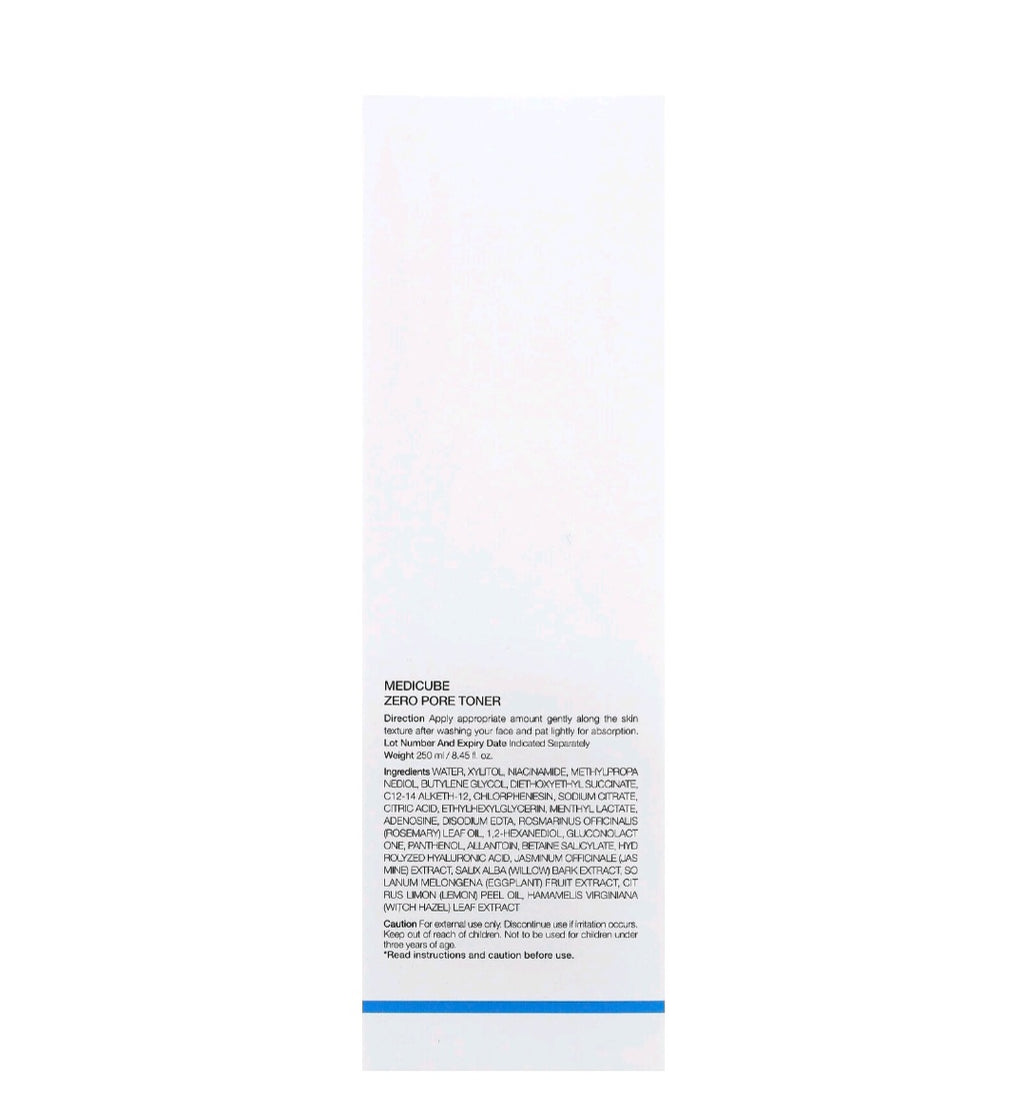 Medicube Zero Pore Toner 250ml