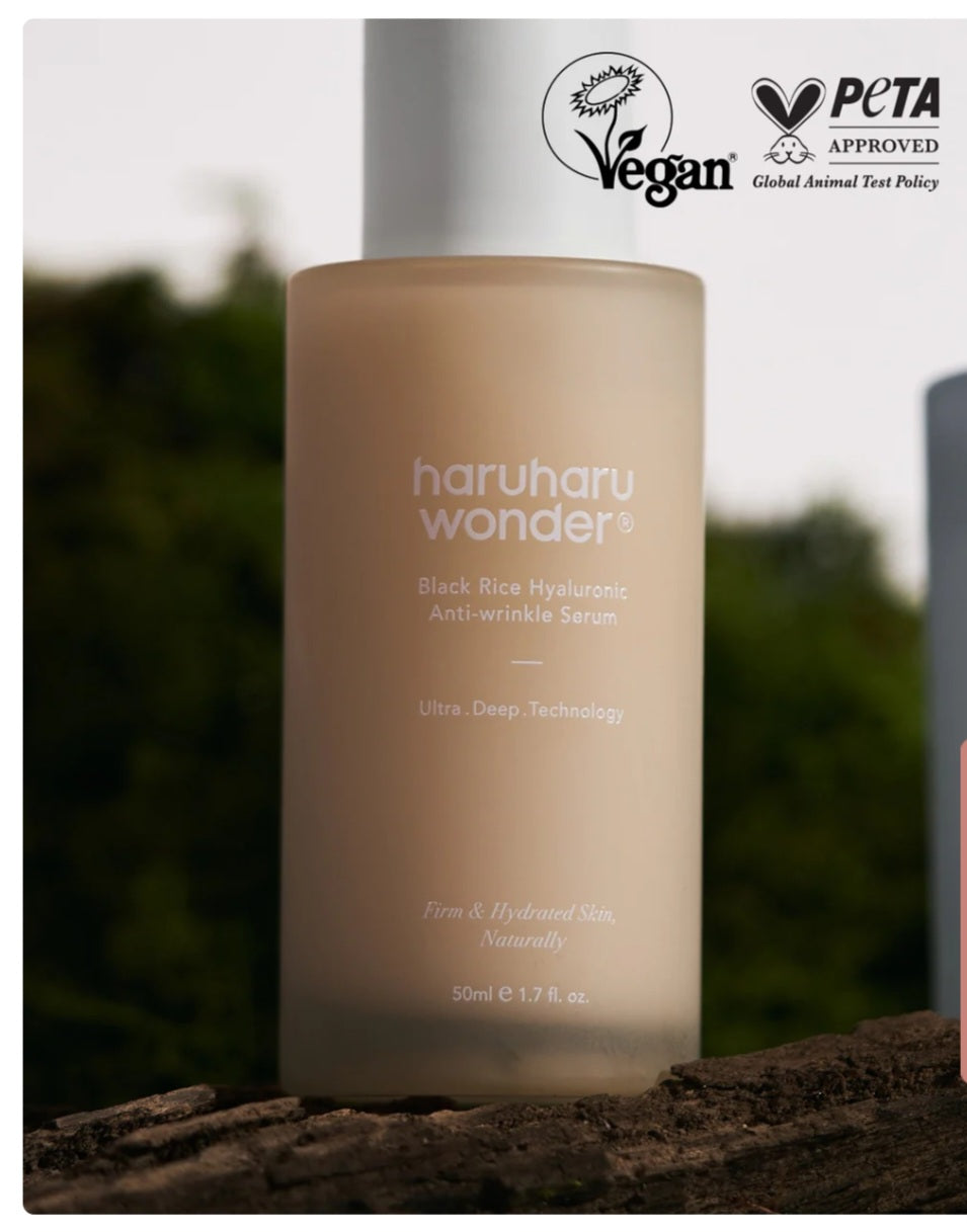 haruharu wonder, 
Black Rice Hyaluronic Anti-wrinkle Serum