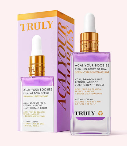 Truly Beauty Acai Your Boobies Firming Body Serum 3.1 fl oz ( 90ml)