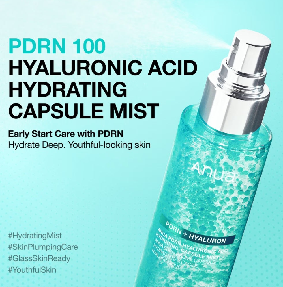Anua PDRN Hyaluronic Acid Hydrating Capsule Mist 100ml