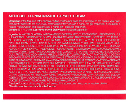 medicube - TXA Niacinamide Capsule Cream 1.94 oz ( 54g)