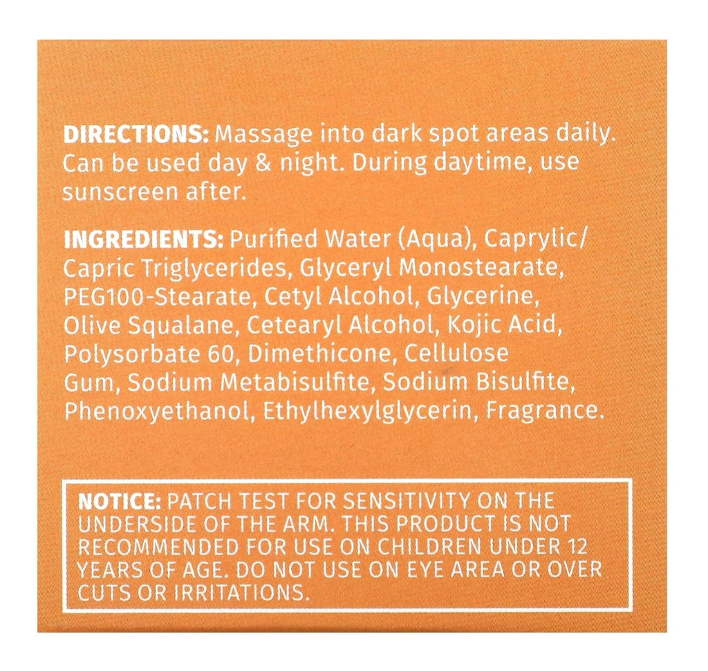 Reviva Labs, Kojic Acid Brightening Cream, 2 oz ( 55g)