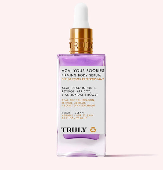 Truly Beauty Acai Your Boobies Firming Body Serum 3.1 fl oz ( 90ml)