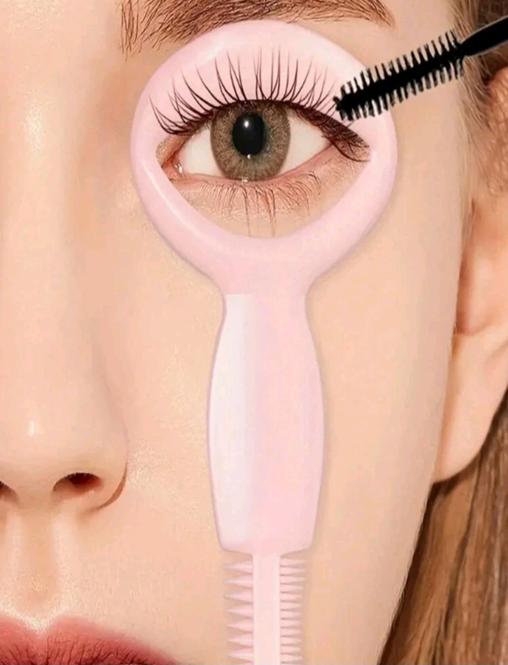 1pc  Eyelash Curler Card, Eyelash Applicator