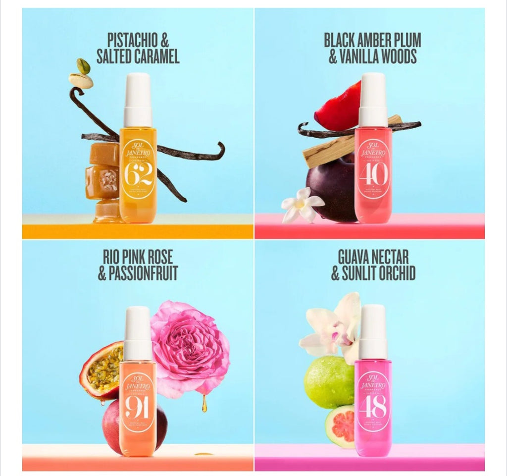 Sol De Janeiro
Ipanema Sunset Cheirosa Perfume Set