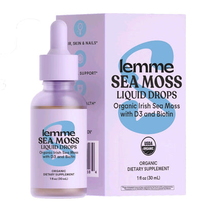Lemme Sea Moss: Irish Sea Moss Beauty Liquid Drops