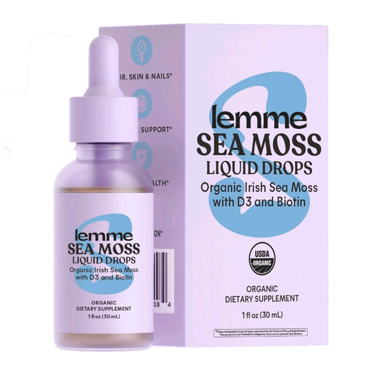 Lemme Sea Moss: Irish Sea Moss Beauty Liquid Drops