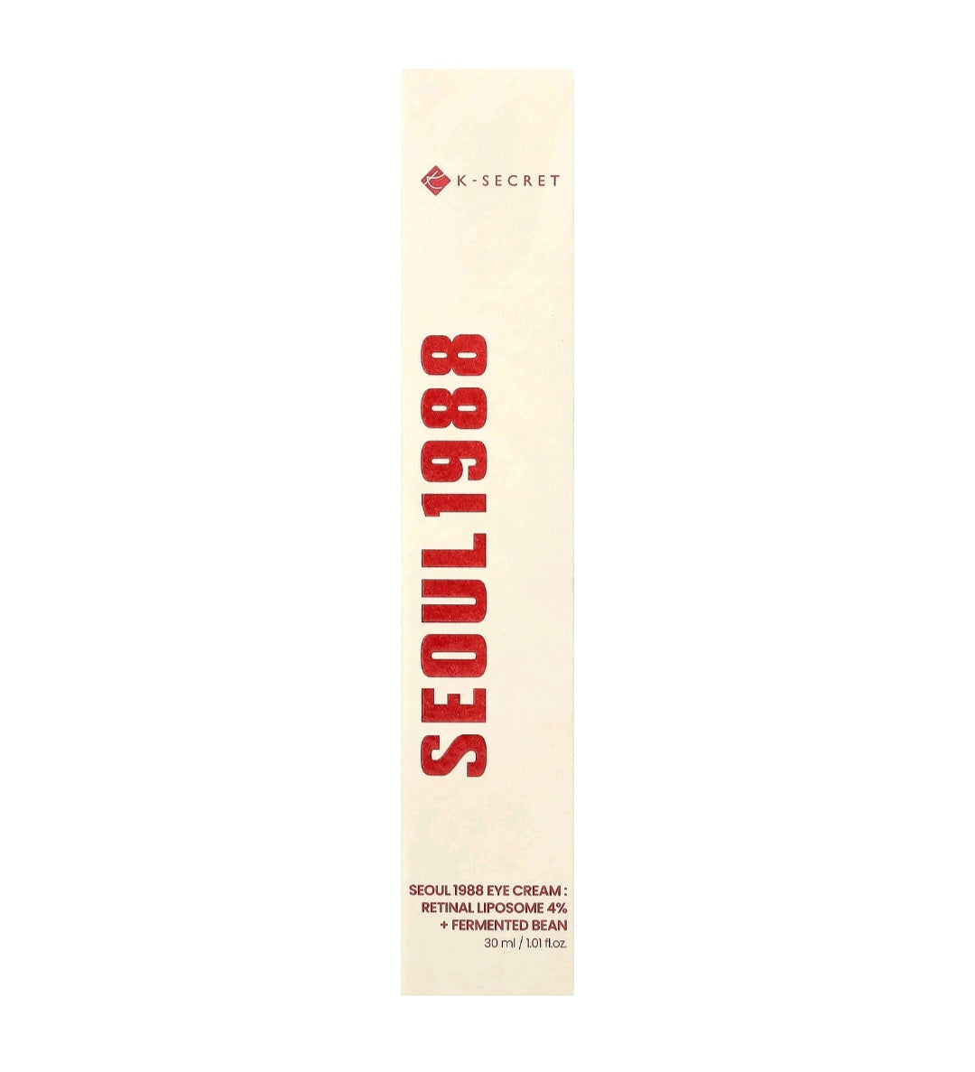K-SECRET SEOUL 1988 Eye Cream : Retinal Liposome 4% + Fermented Bean 30ml
KSECRET
