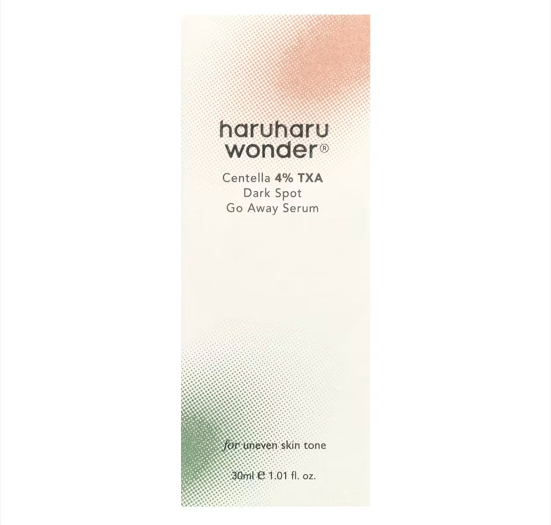 Haruharu Dark Spot Go Away Serum, Centella 4% TXA, 1.01 fl oz (30 ml)