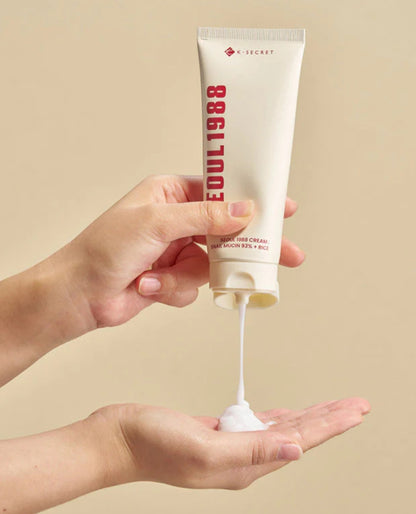 K-SECRET
SEOUL 1988 Cream : Snail Mucin 93% + Rice