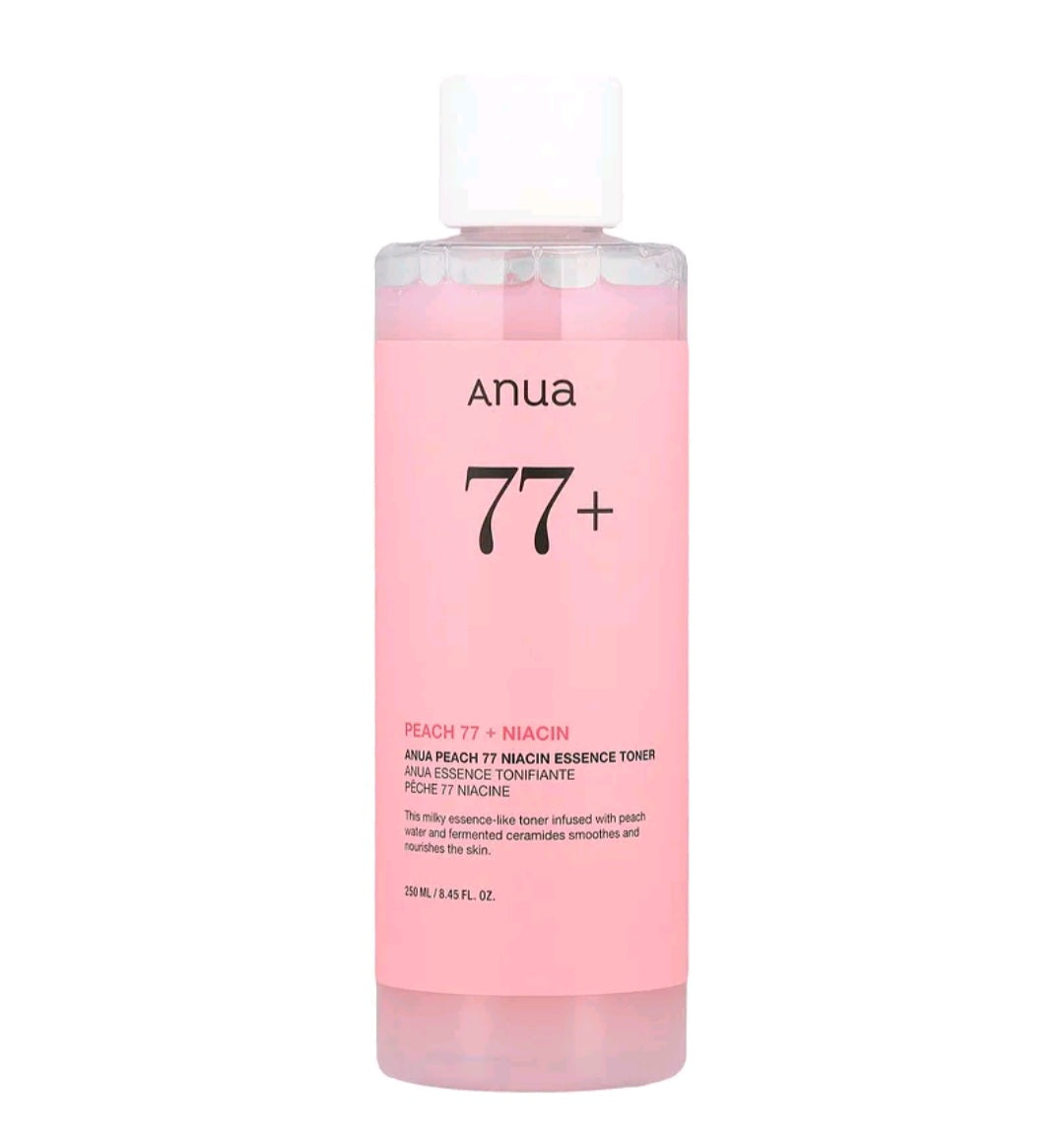 Anua Peach 77% Niacin Essence Toner, 8.45 fl oz (250 ml)