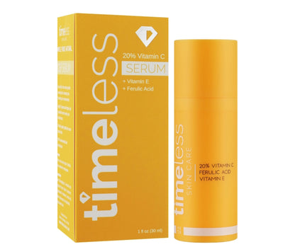 Timeless Skin Care
20% Vitamin C Serum + Vitamin E + Ferulic Acid