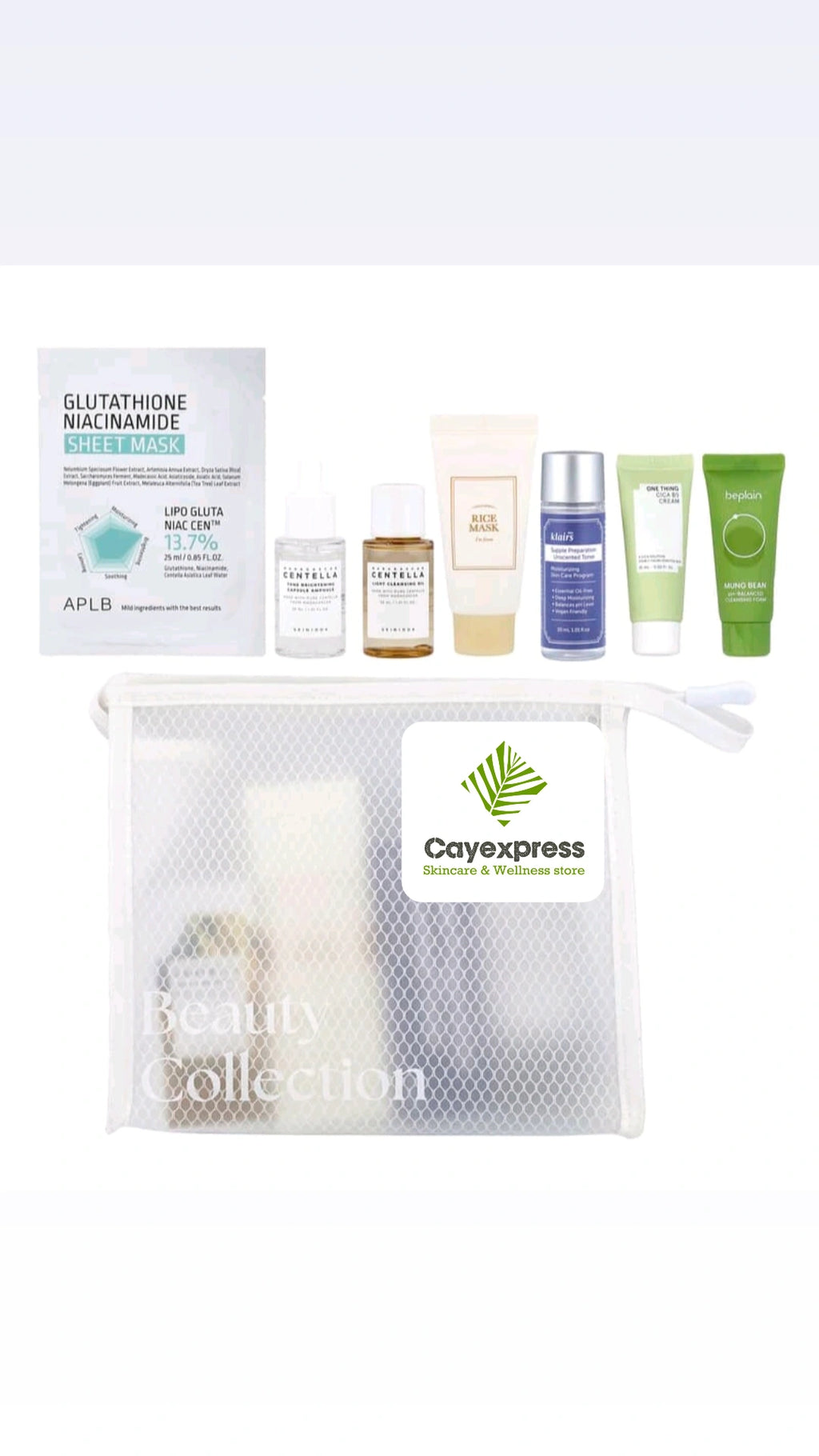 Korean Beauty Collection Bag, 8 Items