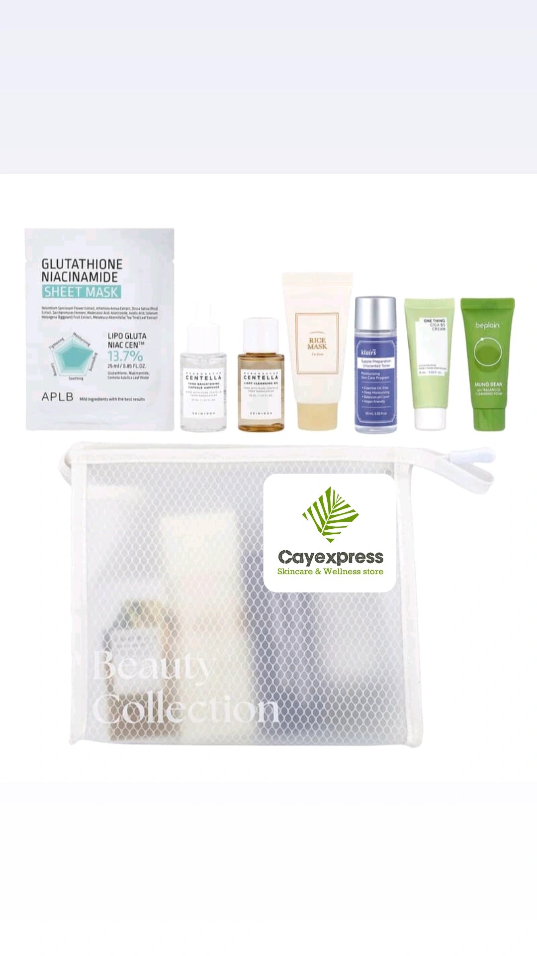 Korean Beauty Collection Bag, 8 Items