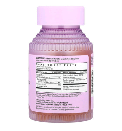 Lemme Purr Vaginal Probiotic Gummies – 60 Count | Feminine Health & pH Balance Support