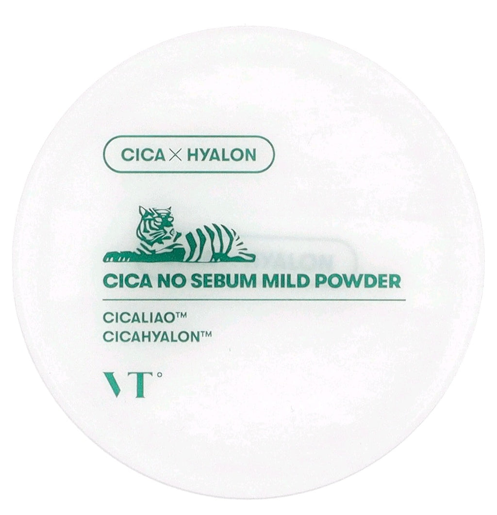VT Cosmetics, Cica No Sebum Mild Powder, 5g
