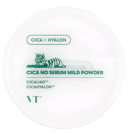 VT Cosmetics, Cica No Sebum Mild Powder, 5g