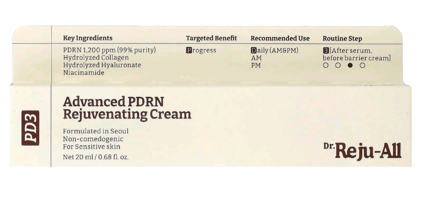 Dr. Reju-All, Advanced PDRN Rejuvenating Cream, 20ml