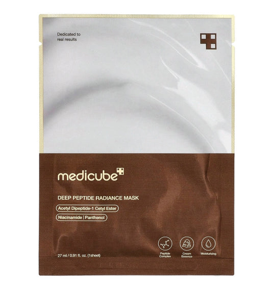 Medicube Deep Peptide Radiance Beauty Mask, count 1
