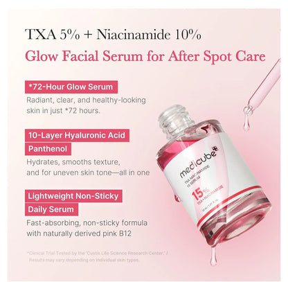 medicube - TXA Niacinamide 15 Serum 1.01 Fl oz (30 ml)