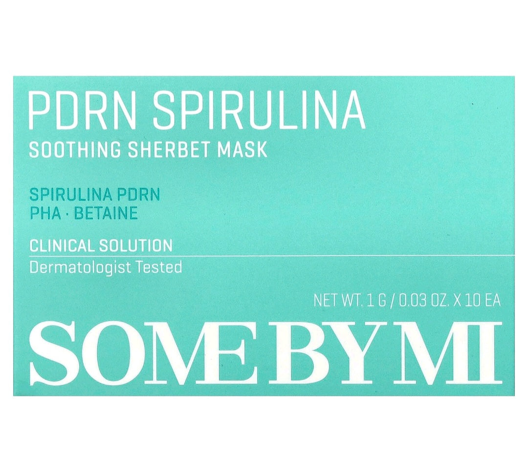 Some By Mi PDRN Spirulina Soothing Sherbet Mask Set