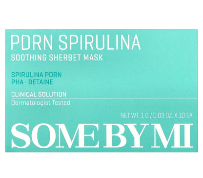 Some By Mi PDRN Spirulina Soothing Sherbet Mask Set