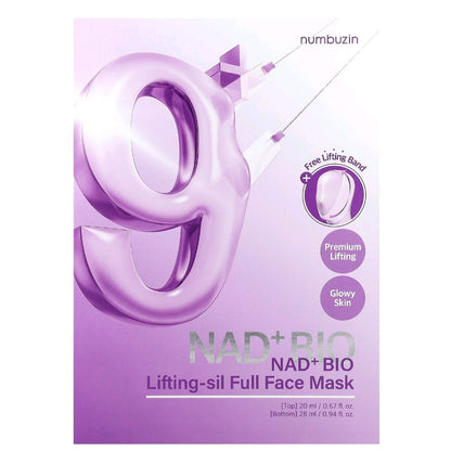 Numbuzin No.9 NAD Bio Lifting Full Cover Facial Mask