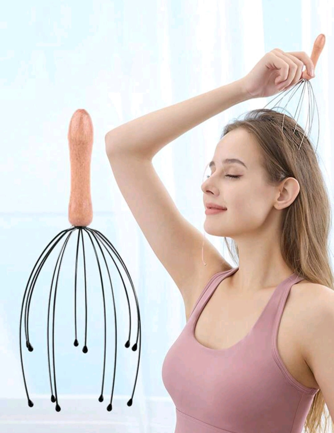1Pc Head Massager,  octopus head octopus massager.
