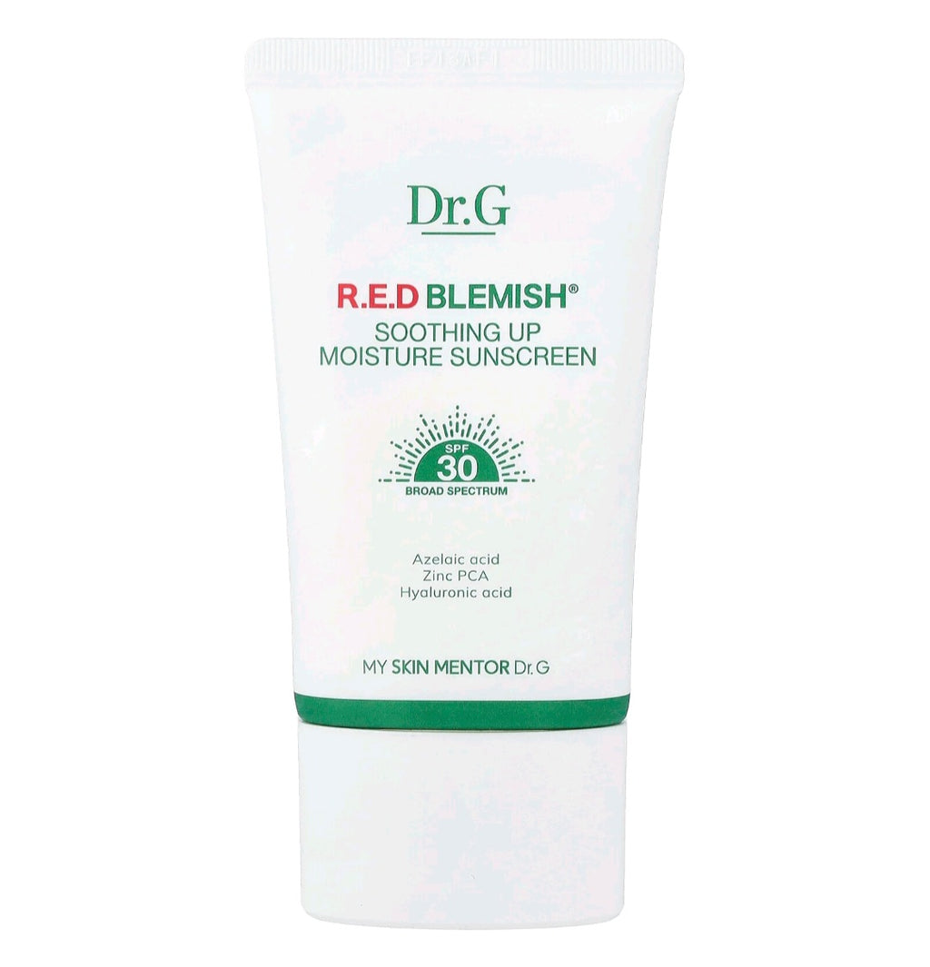 Dr.G
R.E.D BLEMISH Soothing Up Moisture Sunscreen, SPF 30, 1.69 fl oz ( 50ml)