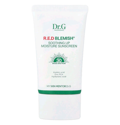 Dr.G
R.E.D BLEMISH Soothing Up Moisture Sunscreen, SPF 30, 1.69 fl oz ( 50ml)