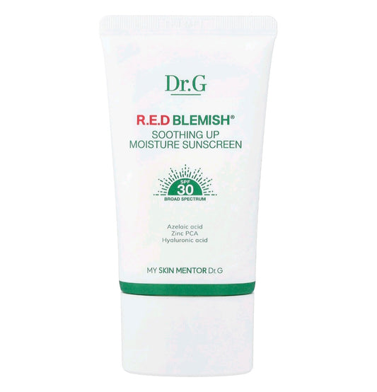 Dr.G
R.E.D BLEMISH Soothing Up Moisture Sunscreen, SPF 30, 1.69 fl oz ( 50ml)