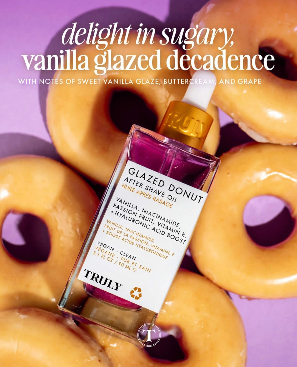 Truly Beauty Glazed Donut After Shave Oil 3.1 fl oz ( 90ml)